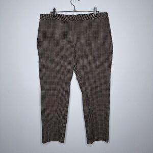 J. Jill Women’s Bi Stretch Plaid Ankle Pants Size 12P
